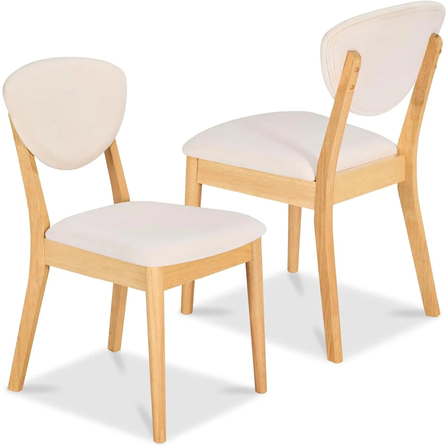 Mid Century Modern Upholstered Dining Chairs