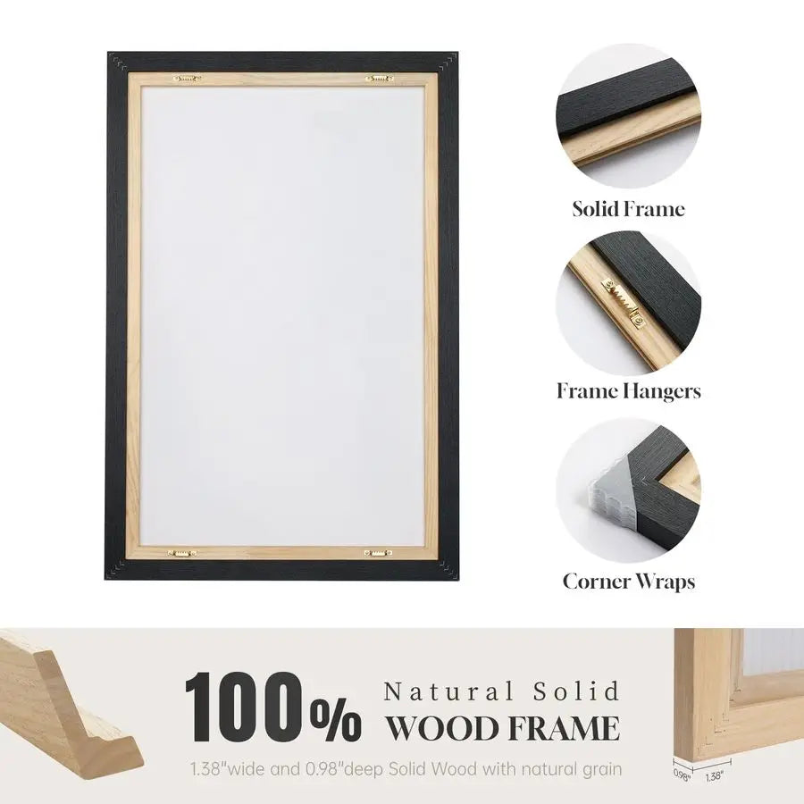 Abstract Wall Art Set of 3 Modern Canvas Prints Gallery