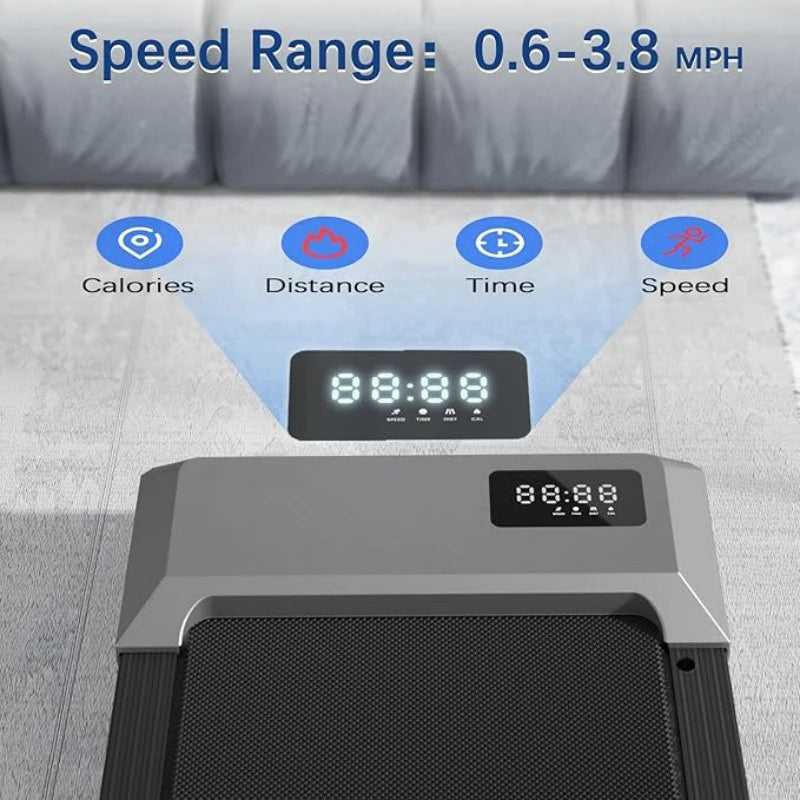 Superun 2.5HP Treadmill 2in1 Walking Running Exercise Machine