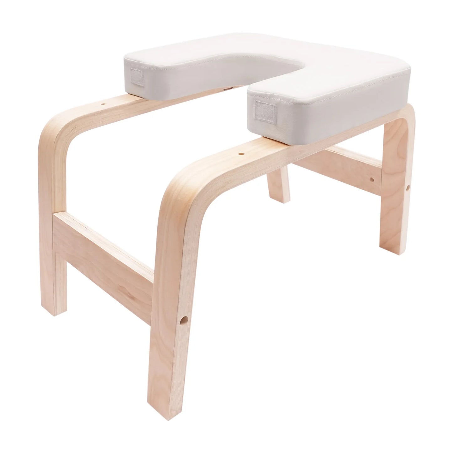 Solid Wood Yoga Headstand Bench For Inversion And Flexibility