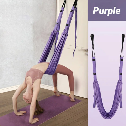 Adjustable Aerial Yoga Strap And Leg Stretching Belt