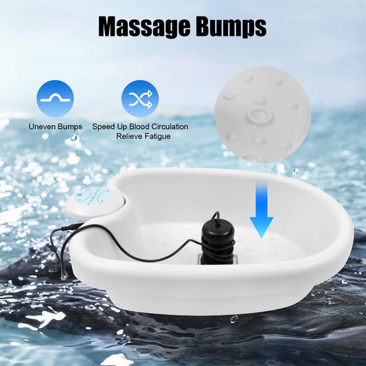 Bymaocar Ionic Foot Bath Detox Machine With Tub Therapy