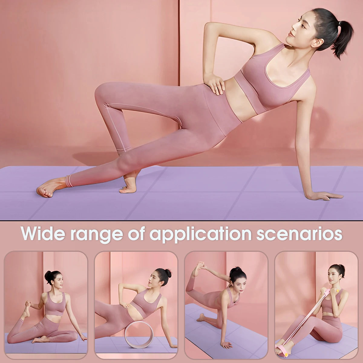 Foldable Yoga Mat Eco Friendly EVA For Travel Yoga Pilates