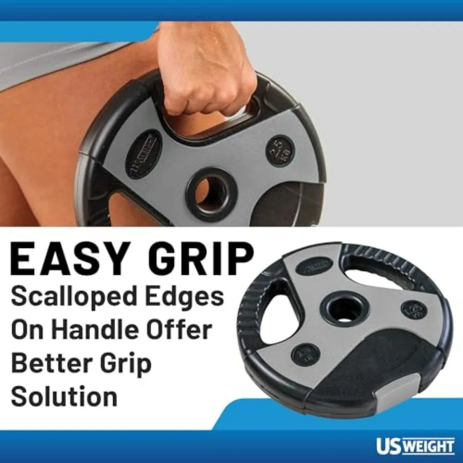 NONED Barbell Weight Set For Home Gym With Adjustable Weights