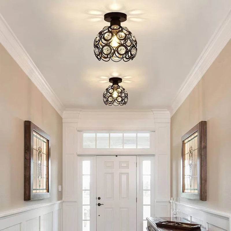 DF LIGHT HOUSE Modern Glass Iron Ceiling Pendant Light