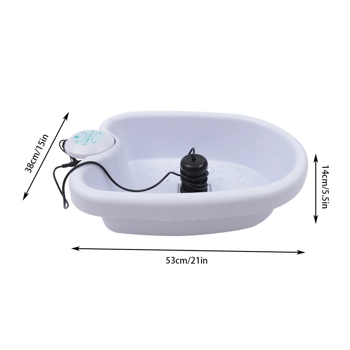 Bymaocar Ionic Foot Bath Detox Machine With Tub Therapy
