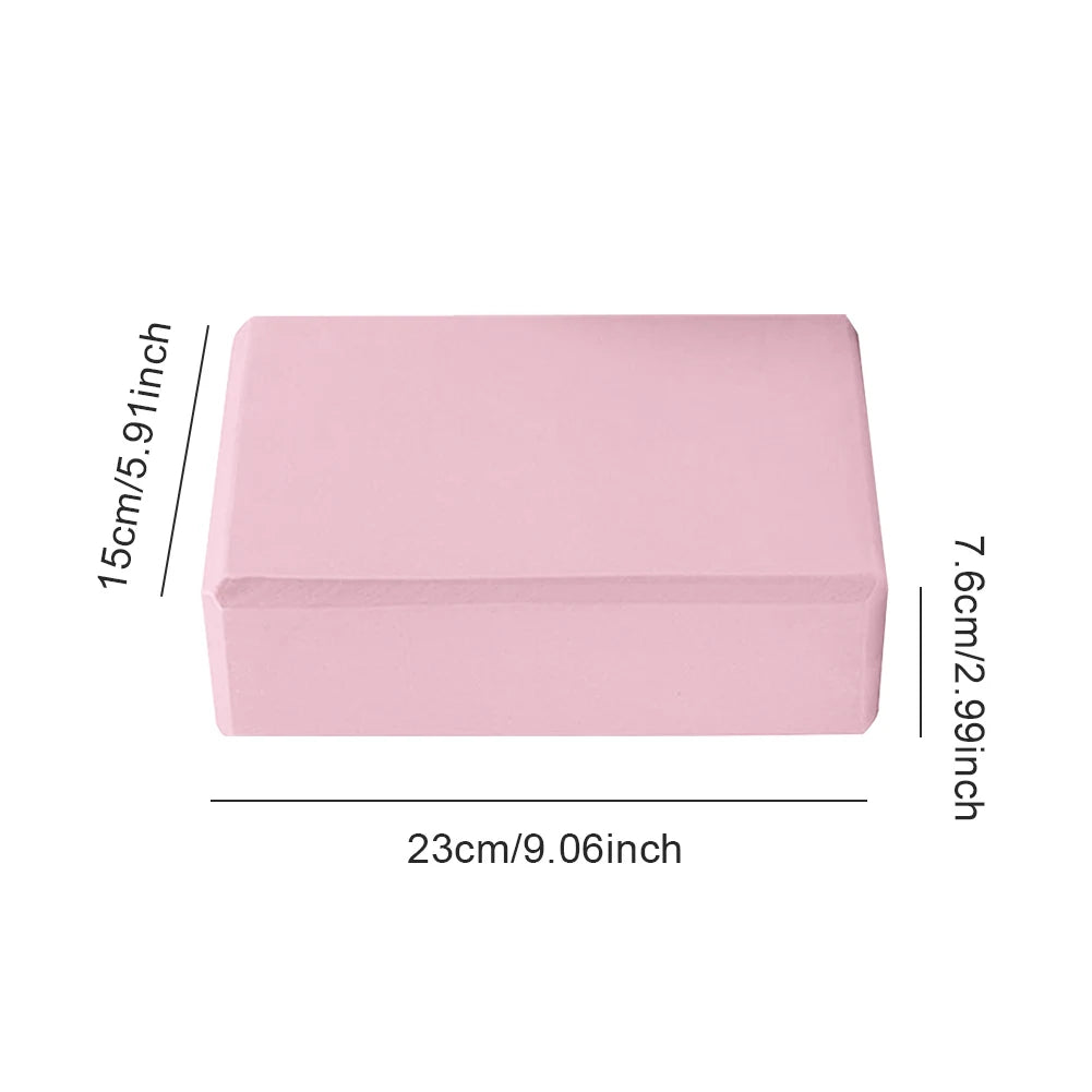JOCESTYLE EVA Yoga Block Set High Density Pilates Blocks