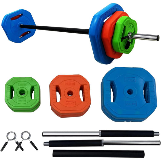 TWISTER.CK Adjustable Barbell Weight Set For Home Gym Training