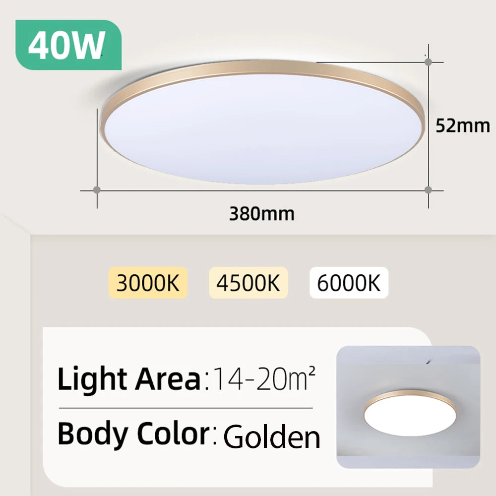 Chenben LED Ceiling Light Fixture for Kitchen and Bathroom