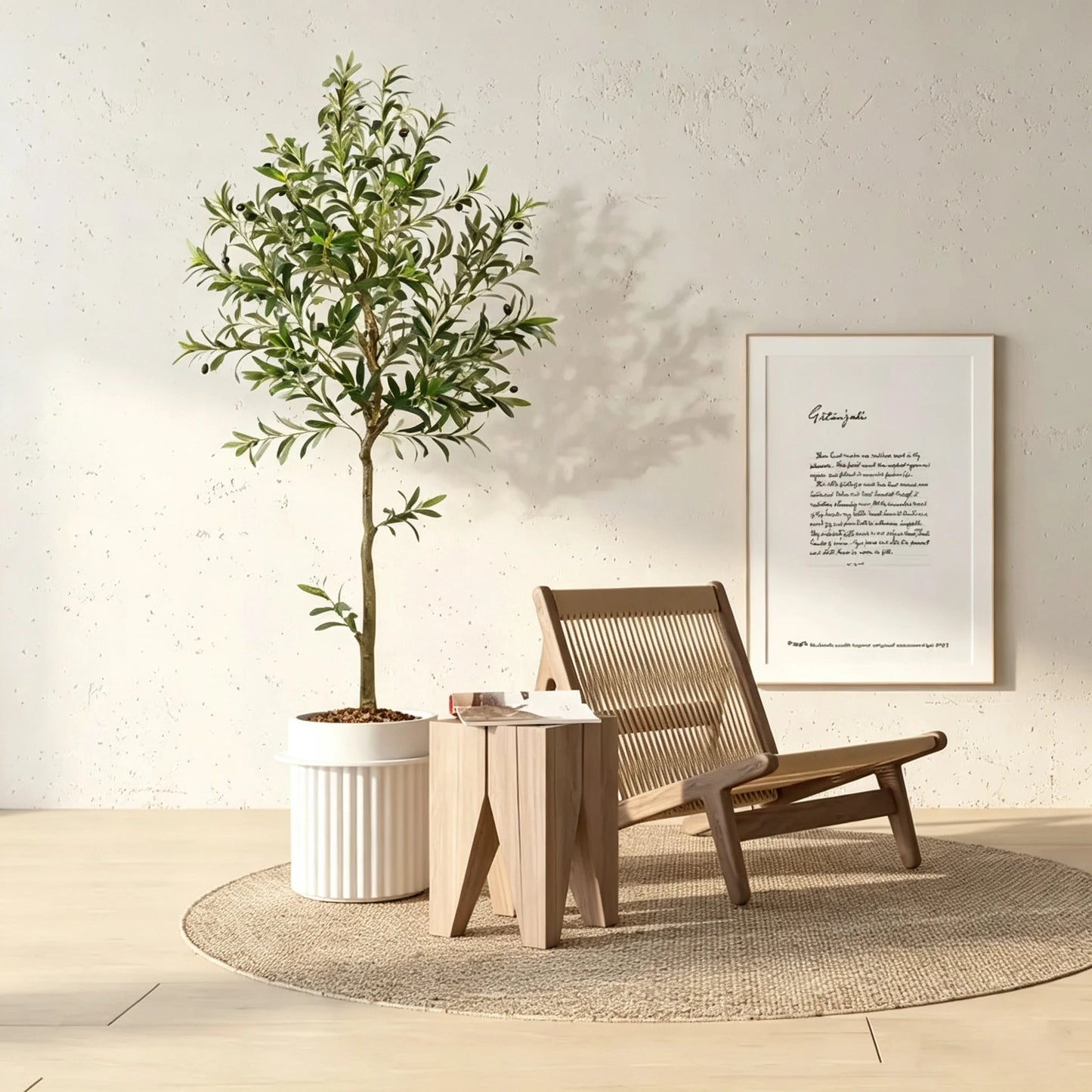 Artificial Olive Tree