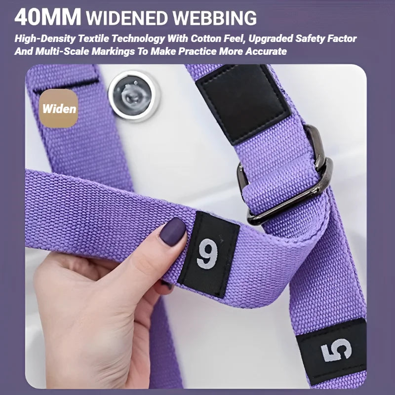 Adjustable Aerial Yoga Strap And Leg Stretching Belt