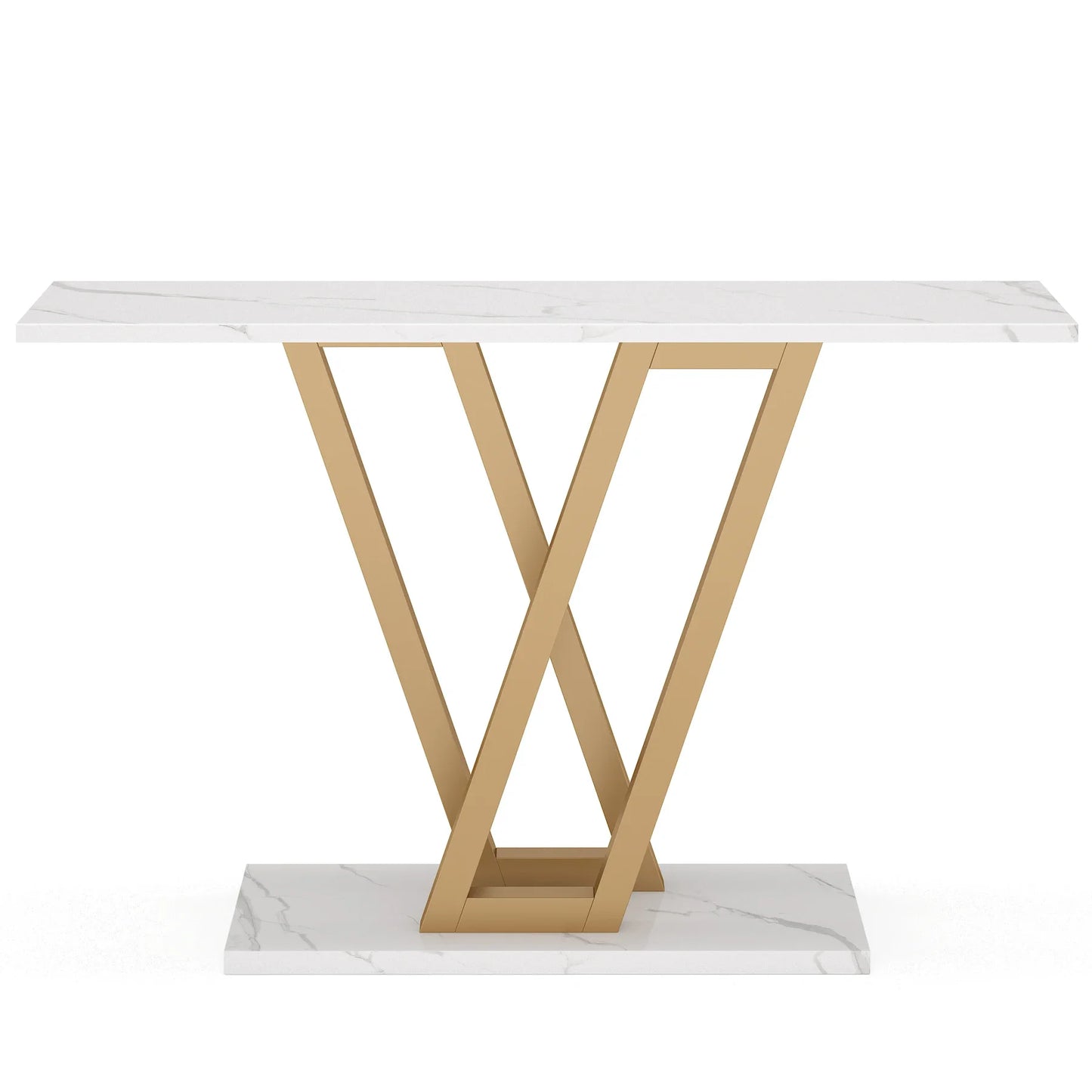 Tribesigns Industrial Console Table For Entryway And Hallway