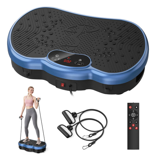 HTMM Fitness Vibration Plate Whole Body Power Plate Exercise Machine
