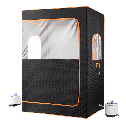 Portable Full Body Steam Sauna With Durable Stainless Steel Frame