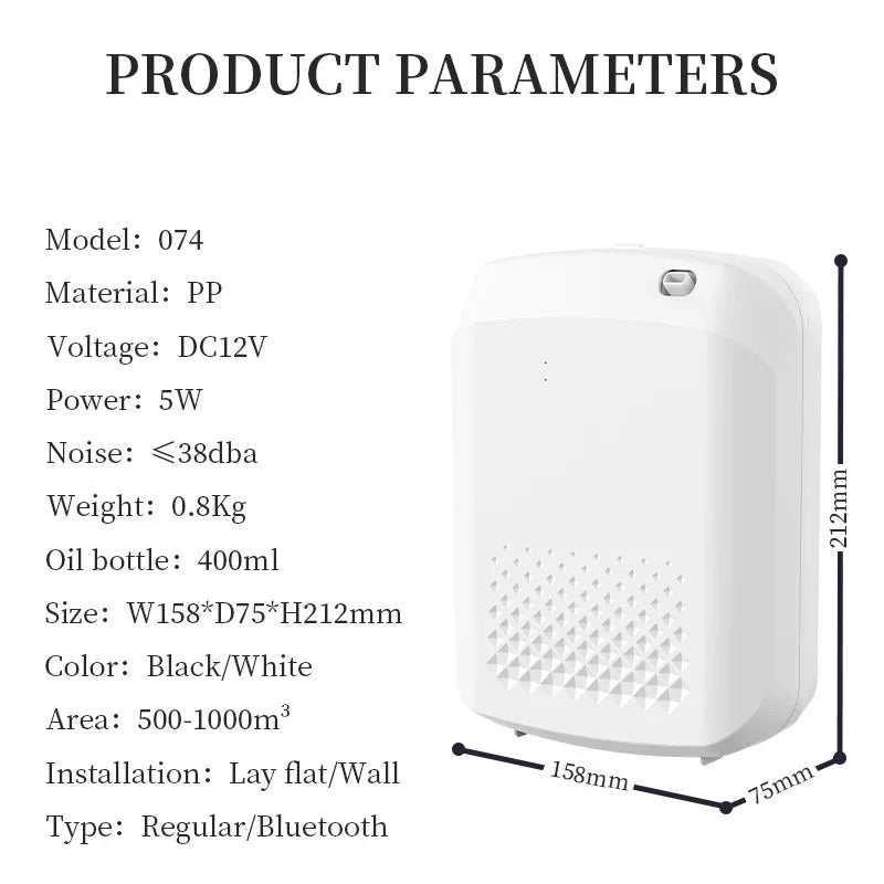 Namste 1000 Cubic Meter Bluetooth Electric Perfume Aroma Diffuser