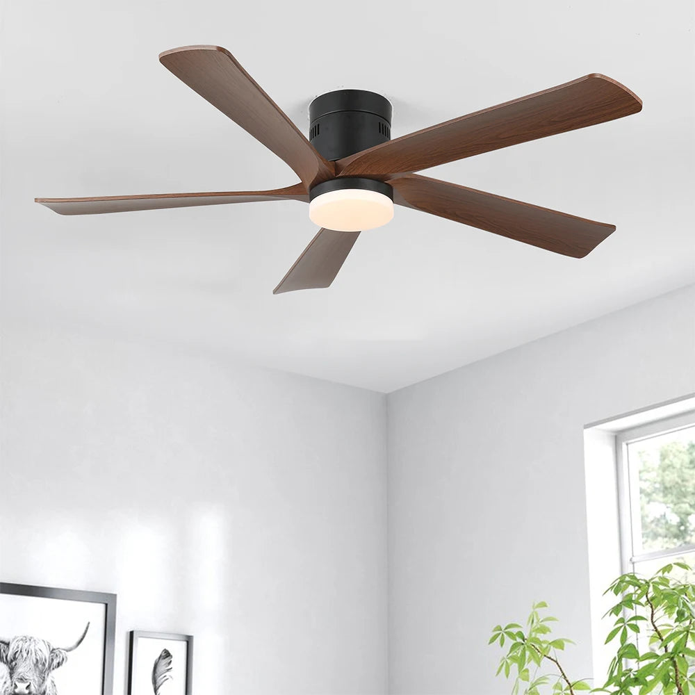 GreeLustr Modern Ceiling Fan With LED Lamp Pendant Light Fandelier