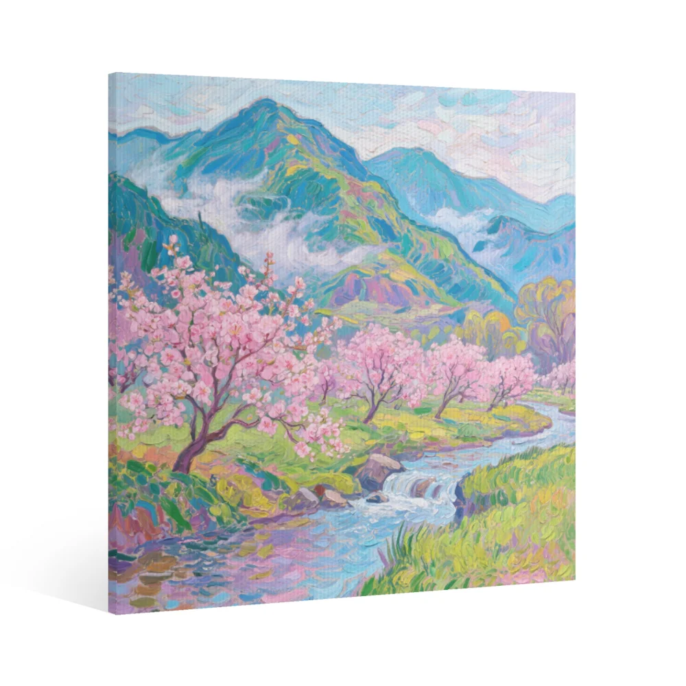 Four Seasons Canvas Oil Painting Wall Art HD Print