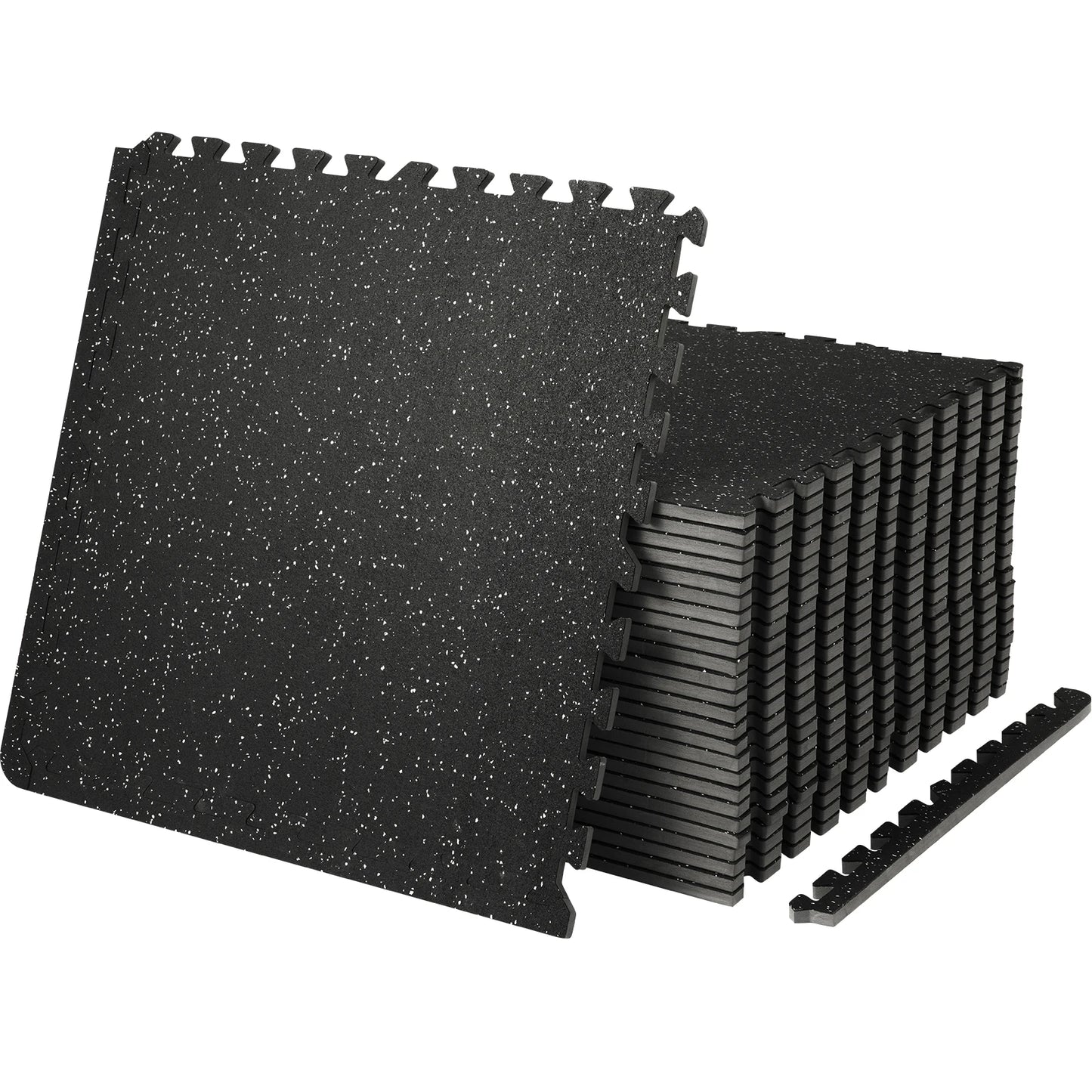 SucceBuy Gym Floor Mats EVA Foam Rubber Interlocking Workout Mats