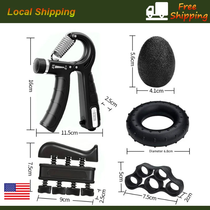 Grip Strength Trainer For Hand And Forearm Muscle Building