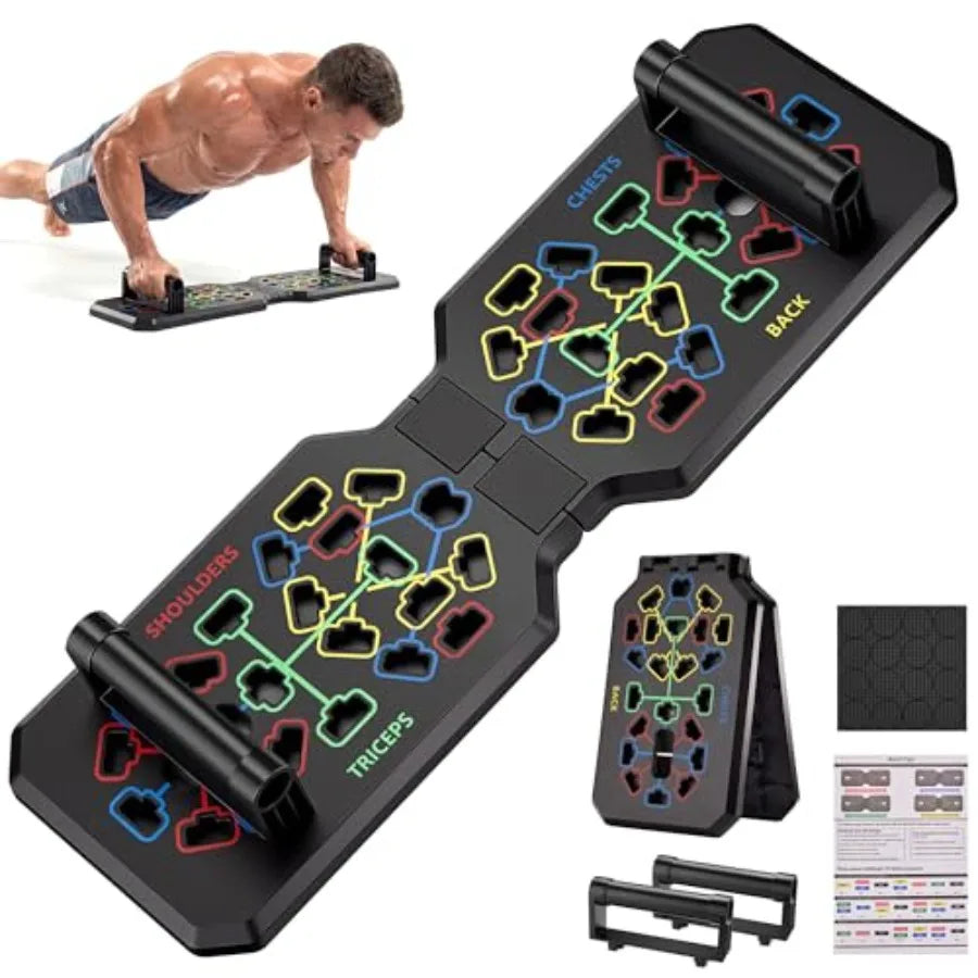 Foldable Push Up Stands Board Fitness Equipment For Home Gym