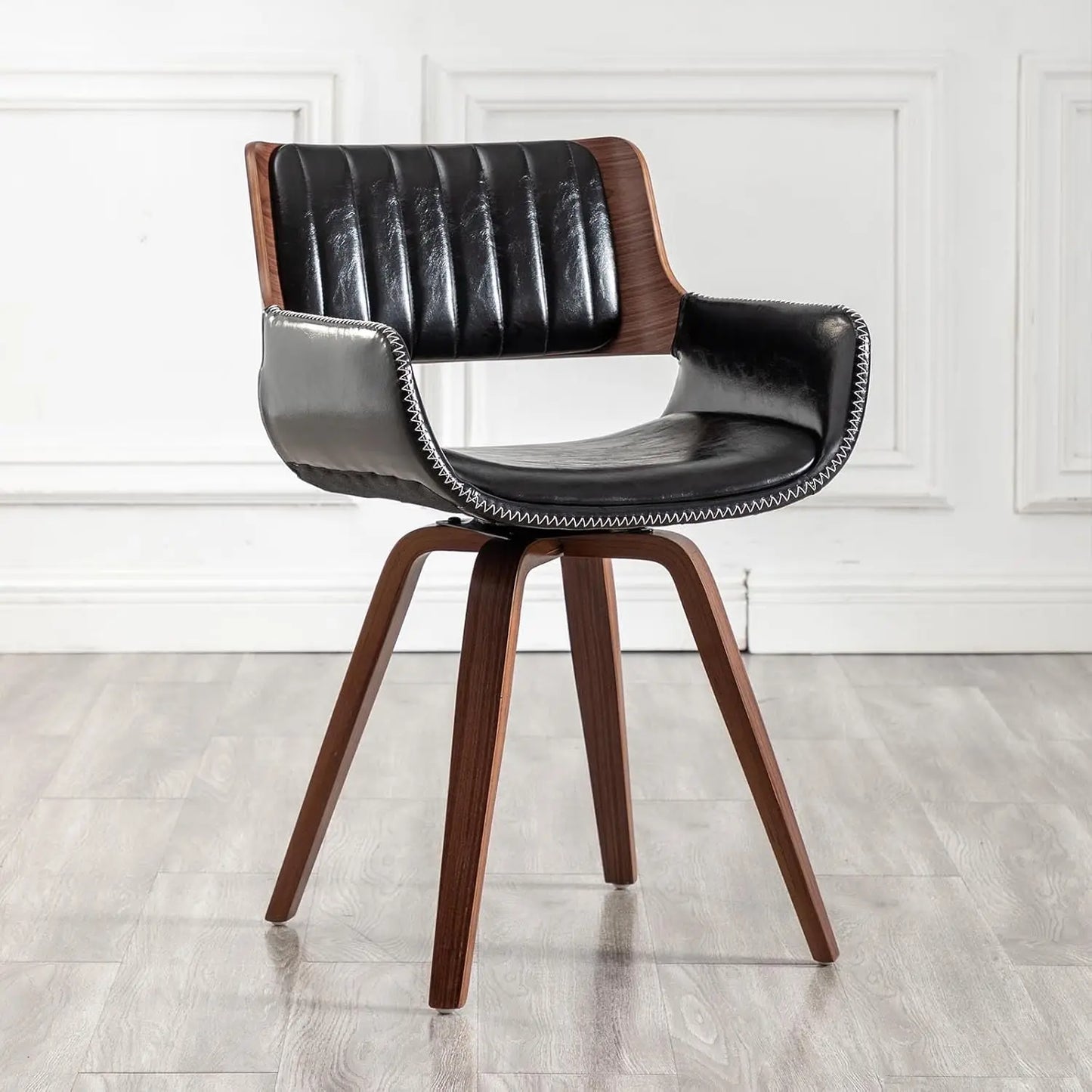 Mid Century Modern Swivel Dining Chairs