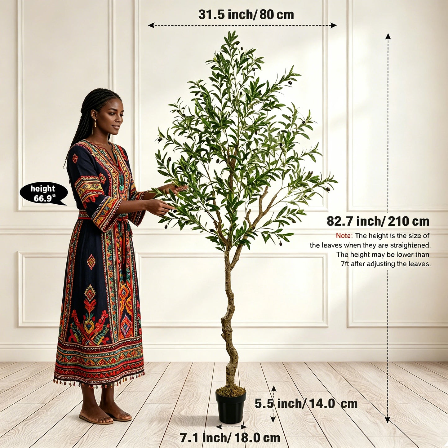 Artificial Olive Tree
