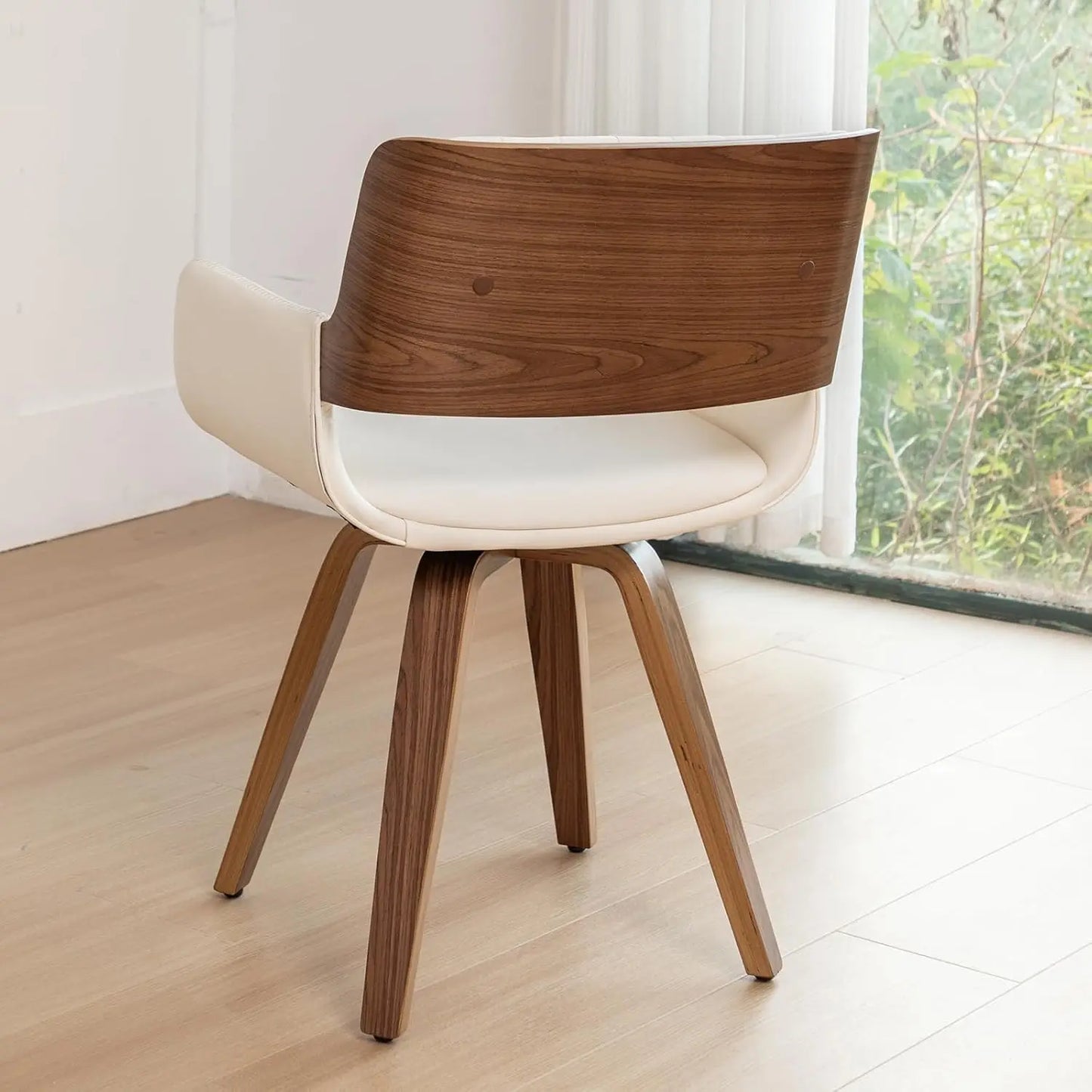 Mid Century Modern Swivel Dining Chairs