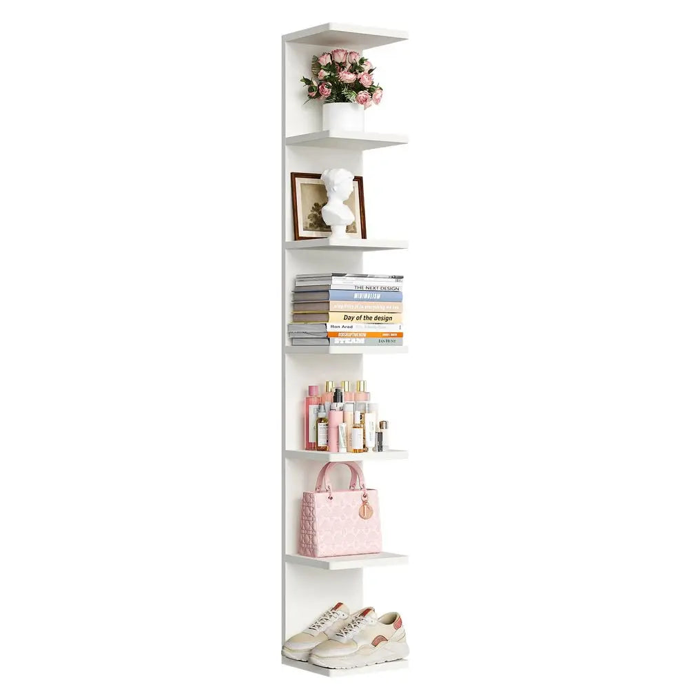 7 Tier Floating Wall Shelf Wall Mounted Display And Storage