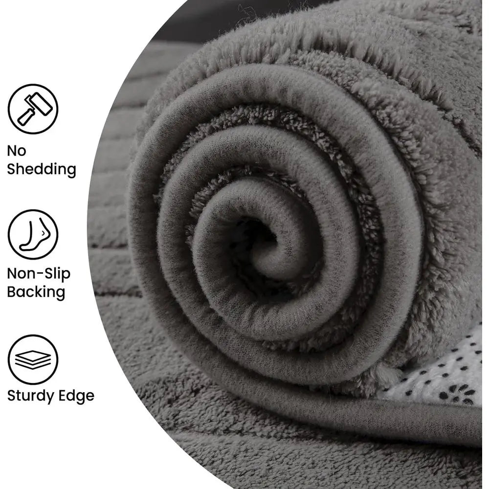 Polyester Area Rug Non Slip Machine Washable Living Room