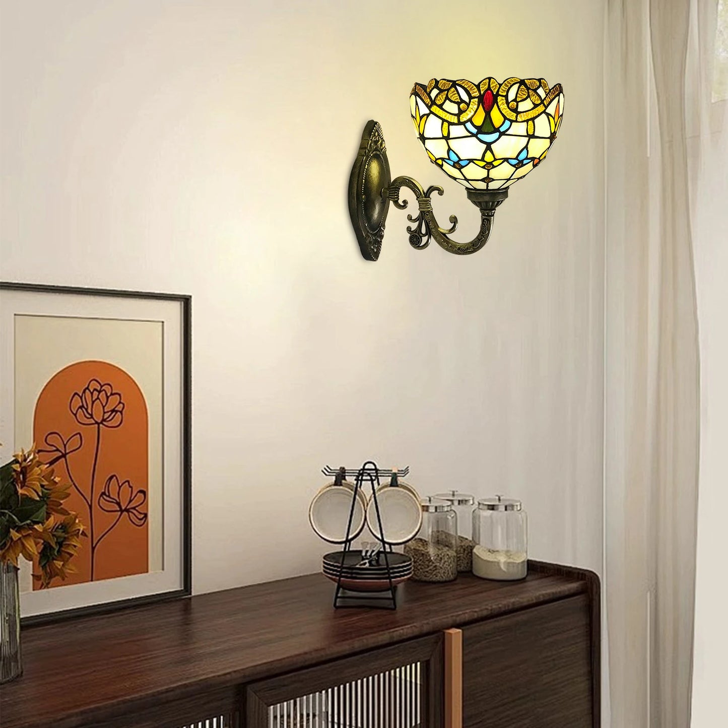 Vintage Dome Wall Lamp For Living Room And Bedroom Staircase