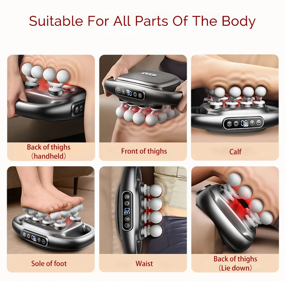 Foreverlily Fascia Gun 16 Heads High Frequency Percussion Massager