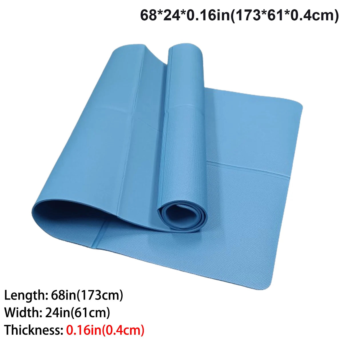Foldable Yoga Mat Eco Friendly EVA For Travel Yoga Pilates