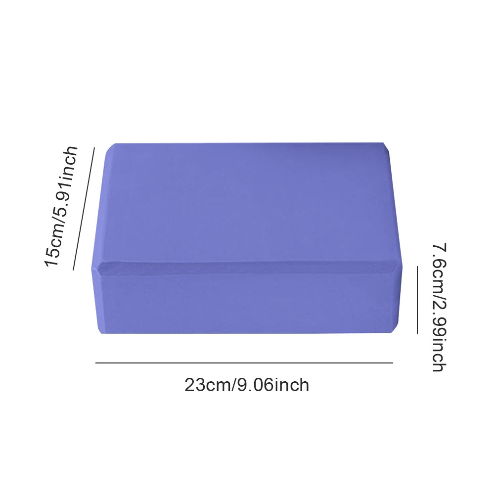 JOCESTYLE EVA Yoga Block Set High Density Pilates Blocks