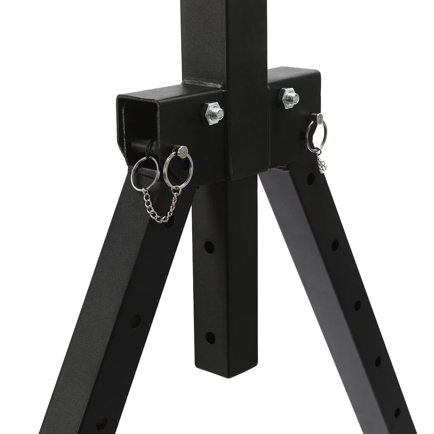 Triangular Pull Up Station Adjustable Height Foldable Home Gym Bar