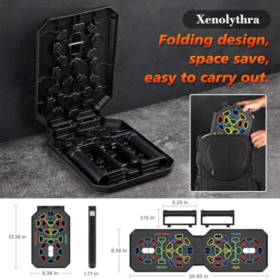 Foldable Push Up Stands Board Fitness Equipment For Home Gym
