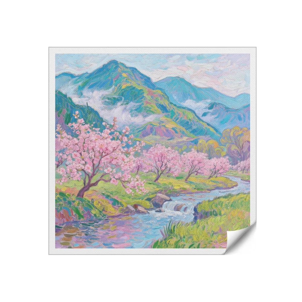 Four Seasons Canvas Oil Painting Wall Art HD Print