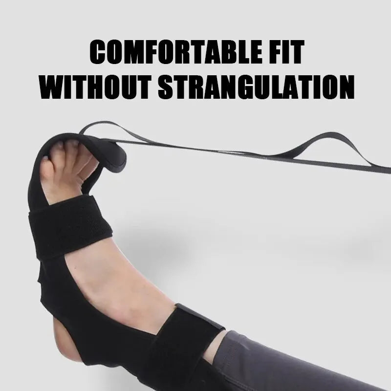 Home Fitness Open Back Yoga Stretching Band For Muscle Relaxation