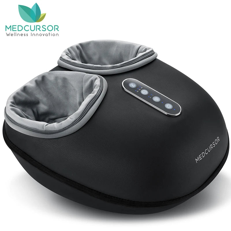 Medcursor Shiatsu Foot Massager with Heat and Deep Tissue Relief