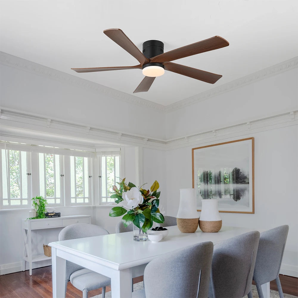 GreeLustr Modern Ceiling Fan With LED Lamp Pendant Light Fandelier