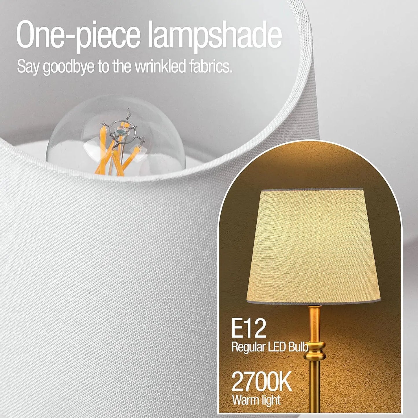 Cordless Table Lamp With 4000mAh Battery Stepless Dimming Touch Control